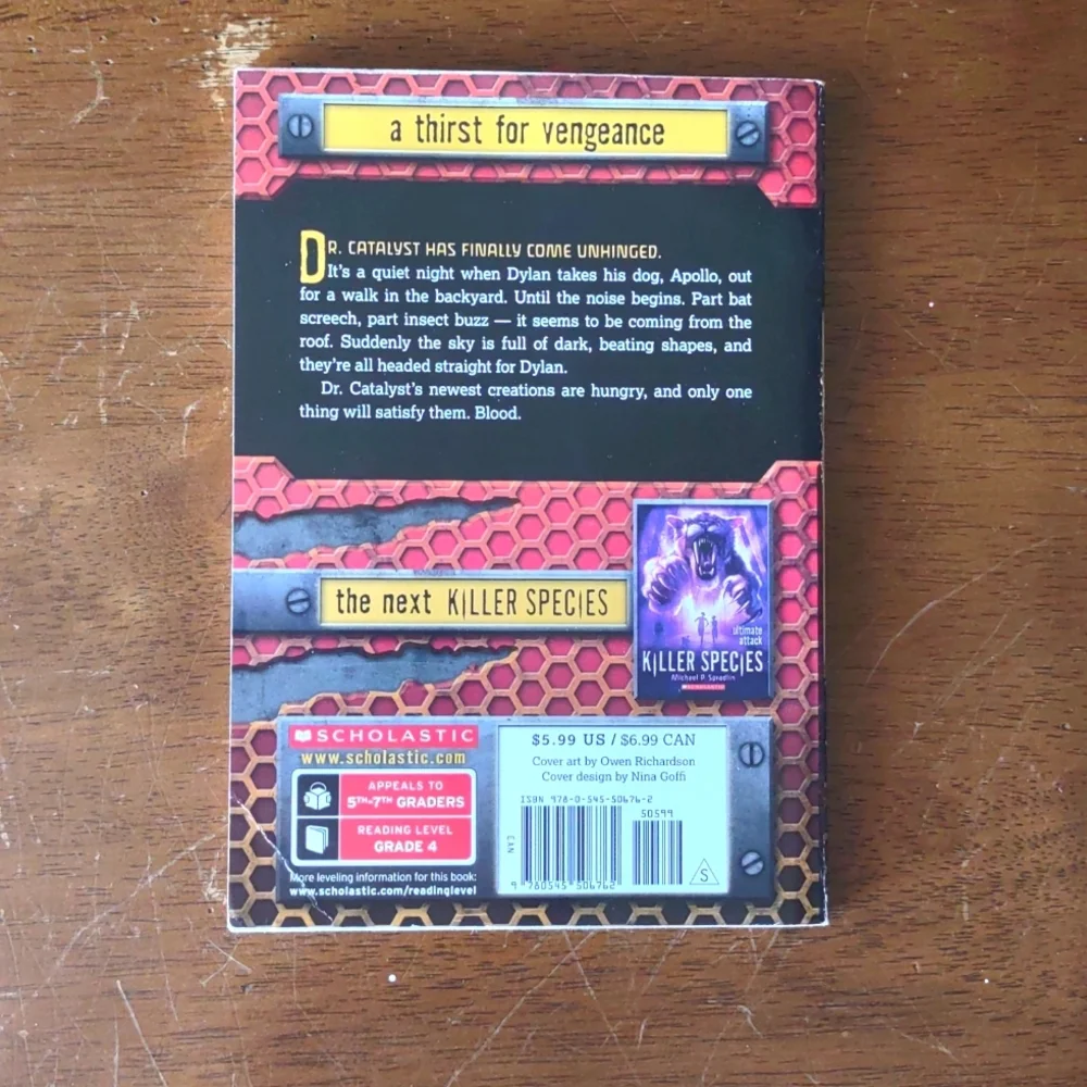 Killer Species Books 1-3 by Michael P Spradlin - Picture 8 of 9